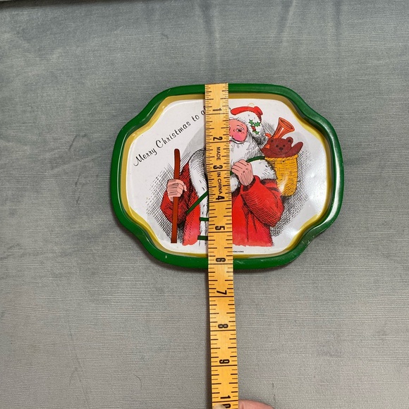 Vintage metal Suzy’s Zoo 1979 Christmas tin and JSNY tray - Picture 5 of 17